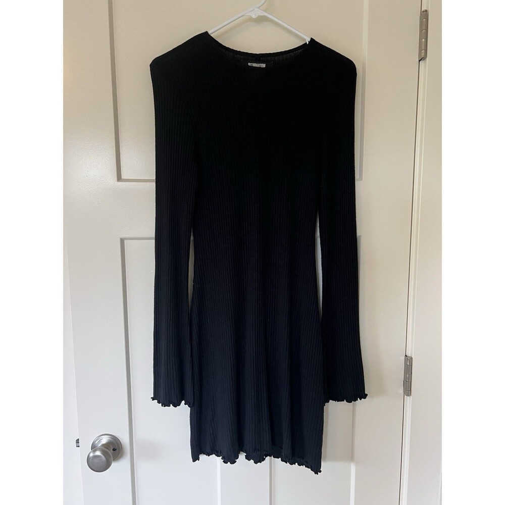 Reformation Ribbed Knit Dress
